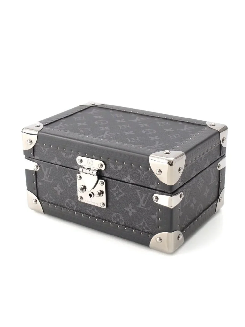 Louis Vuitton Monogram Eclipse Coffret Resor 24 Black Messenger